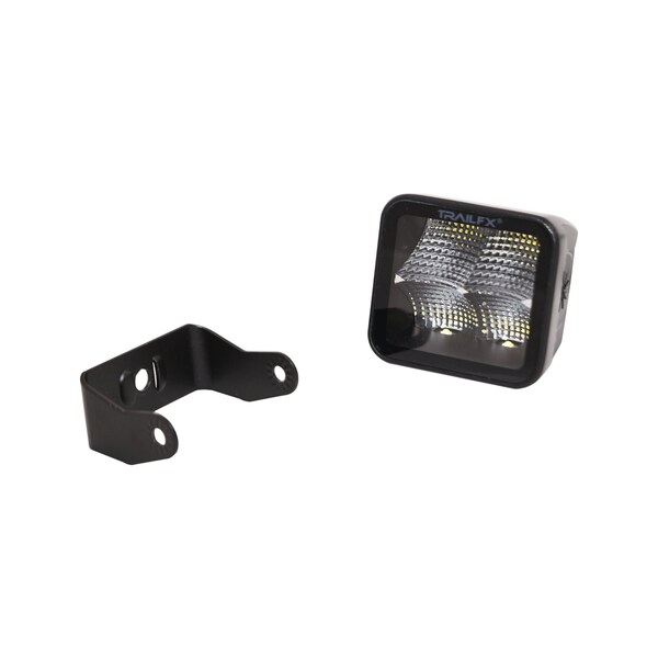 Trailfx TrailFX 2X2CFBK; Driving Light; 90 Degree Flood Beam; 2400 Raw LU/ 1500 Effective LU; 4 LEDs 2X2CFBK - main